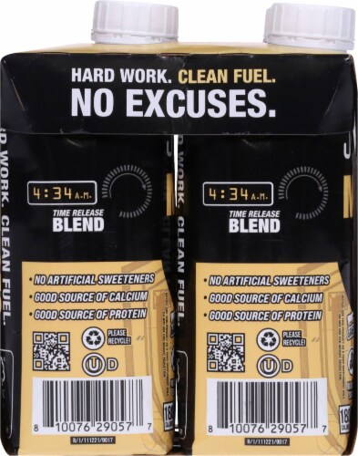 Jocko Vanilla Protein Shakes Perspective: left