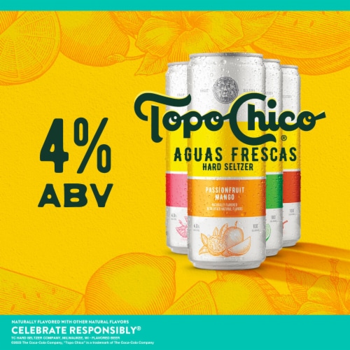 Topo Chico Aguas Frescas Hard Seltzer Variety Pack Perspective: left