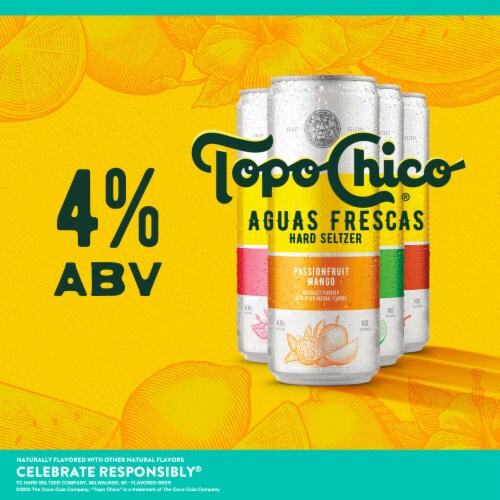 Topo Chico Seltzer Hard Seltzer Variety Pack Perspective: left