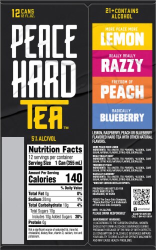 Peace Hard Tea™ Variety Perspective: left