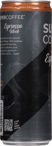 Super Coffee® Triple Shot Espresso Black Perspective: left