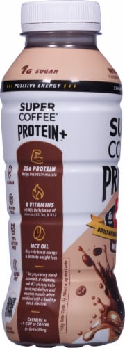 Super Coffee® Mocha Latte Protein+™ Shake Perspective: left
