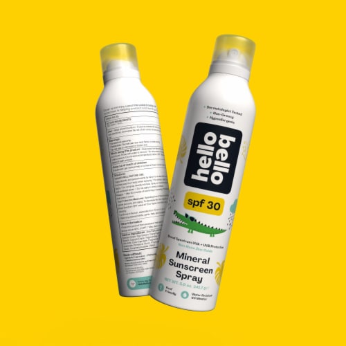 Hello Bello™ SPF 30 Mineral Sunscreen Spray Perspective: left