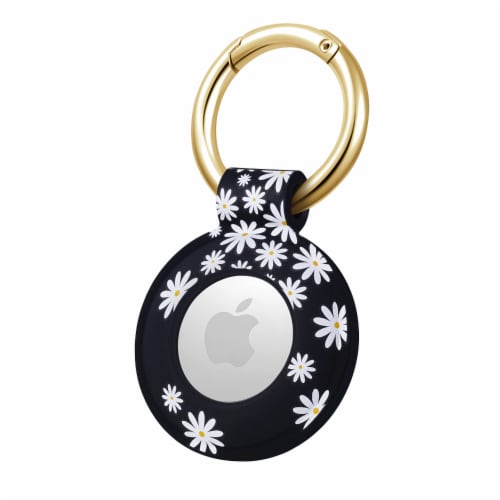 WITHit Dabney Lee Daisy Pattern Air Tag Cover Perspective: left