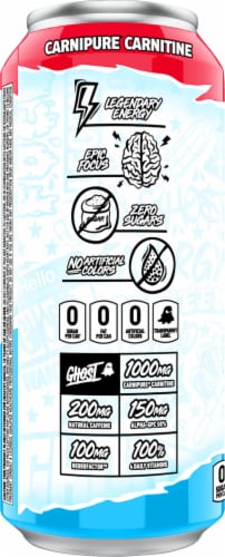 Ghost® Zero Sugar Faze Pop Energy Drink Perspective: left