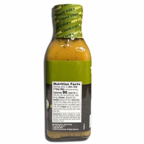 Balsamic Salad Dressing by Panera | 12 Ounce | Pack of 3 Perspective: left