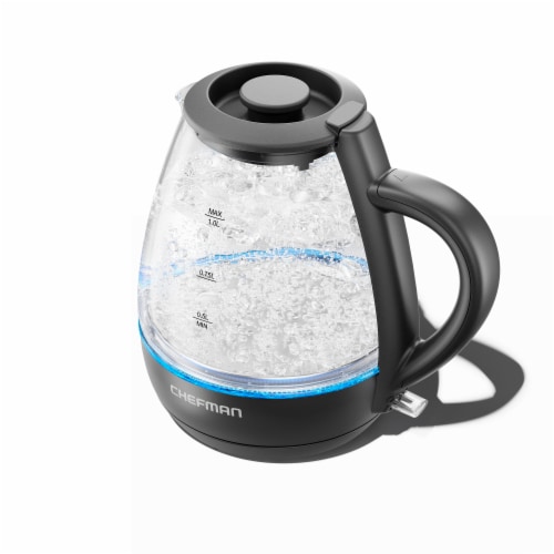 Chefman Fast-Boil Electric Kettle Perspective: left