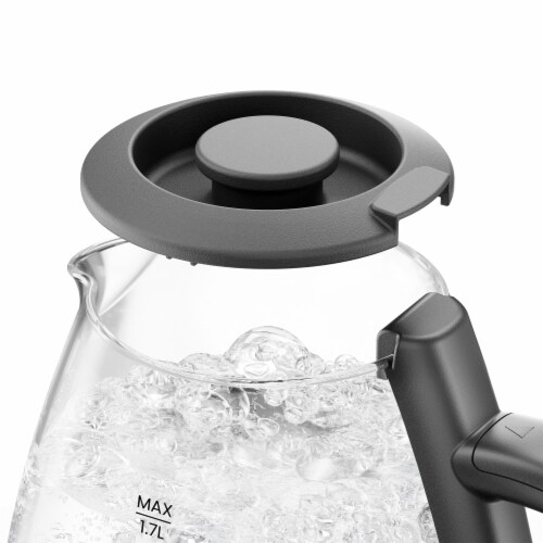Chefman Fast Boil 1.7L Electric Kettle w/ Removable Lid Perspective: left