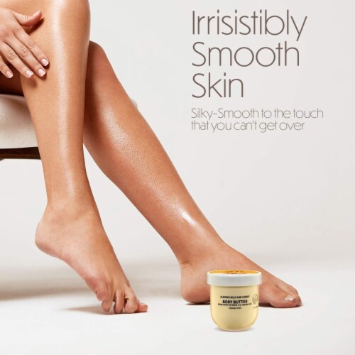 Almond Milk Whipped Body Butter, 2 Piece Perspective: left