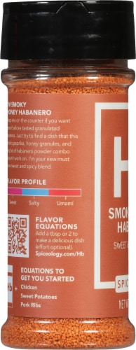 Spiceology Smoky Honey Habanero Seasoning Perspective: left