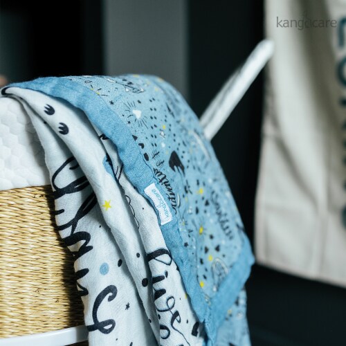 Kanga Care Serene Reversible Blanket - Wander Perspective: left