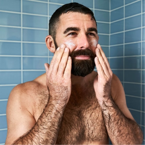 Dr. Squatch® Fresh Falls Men's Natural Face Wash Perspective: left