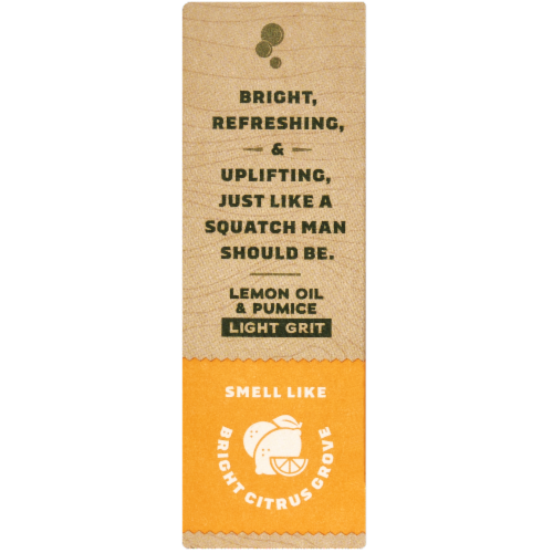 Dr. Squatch® Summer Citrus Bar Soap Perspective: left