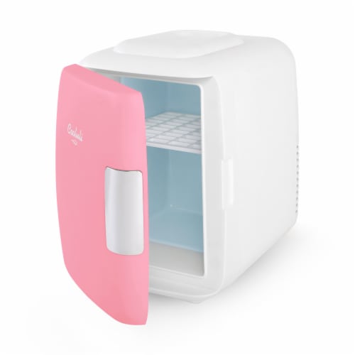 Cooluli Classic 4 Liter Portable Compact Mini Fridge - Pink Perspective: left