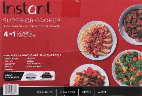 Instant Brands Superior Cooker 7.5 qt Perspective: left