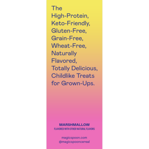 Magic Spoon® Marshmallow Cereal Gluten-Free Protein Bars Perspective: left