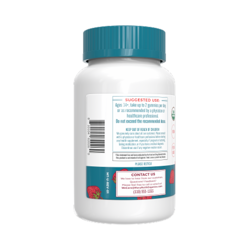 MaryRuth's® Organic Hair, Skin, & Nails Gummies Perspective: left