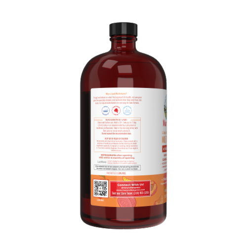 MaryRuth's® Liquid Morning Multivitamin + Hair Growth Perspective: left