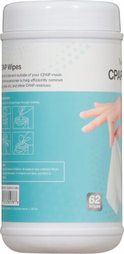 NuvoMed® Citrus Scented CPAP Mask Wipes Perspective: left