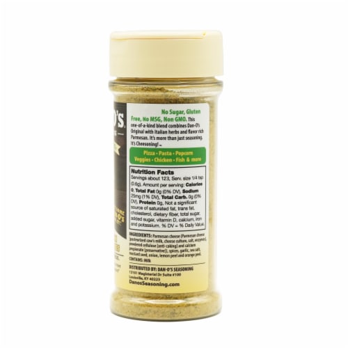 Dan-O's® Cheesoning™ Seasoning Perspective: left