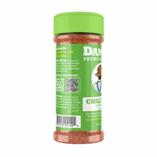 Dan-O’s® Chili Lime Seasoning Perspective: left