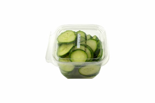 Fresh Kitchen Cucumber Slices Perspective: left