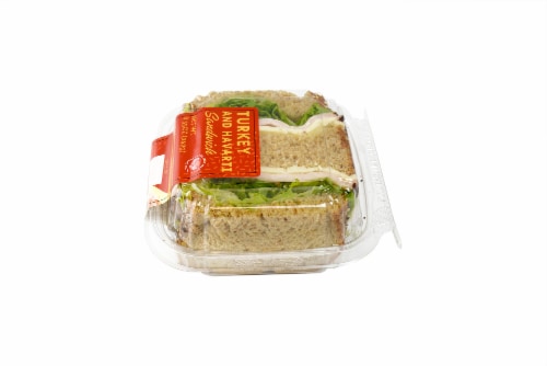 Fresh Kitchen Maple Turkey and Havarti Sandwich Perspective: left