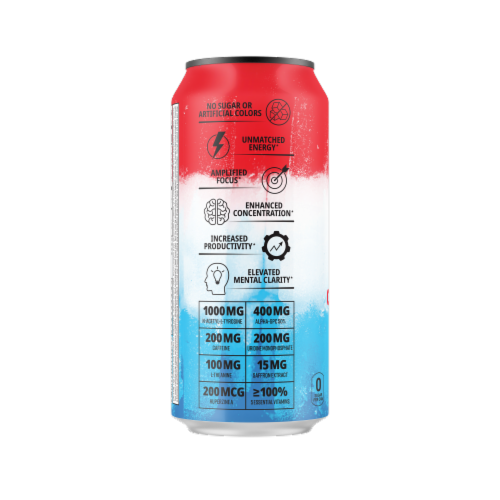 Gorilla Mind® Bombsicle Energy Drink Perspective: left