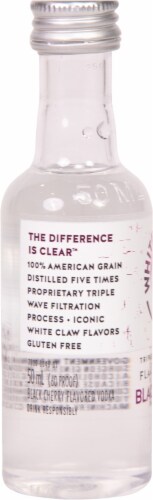 White Claw Spirits™ Triple Wave Filtered Black Cherry Flavored Vodka Perspective: left