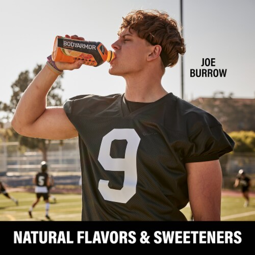 BODYARMOR® Sports Drink Orange Mango Bottles Perspective: left
