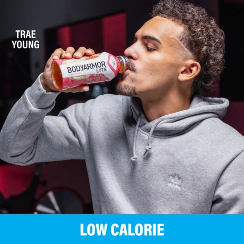 BODYARMOR® Lyte Strawberry Banana Sports Drink Bottle Perspective: left
