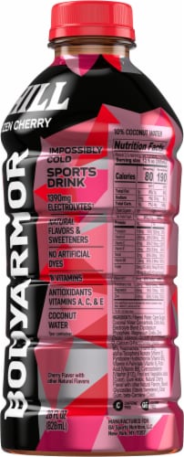BODYARMOR Chill Frozen Cherry Sports Drink Perspective: left
