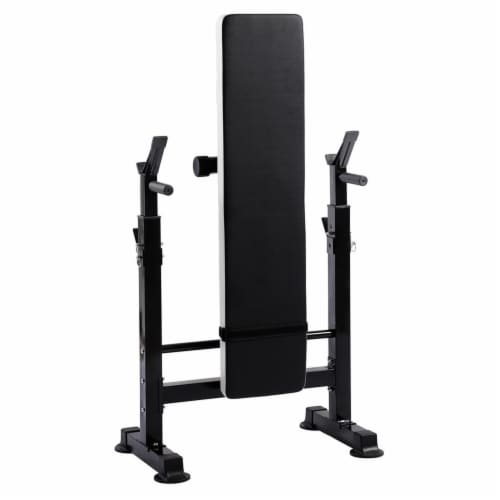 BalanceFrom Fitness Adjustable Strength Training Workout Station Black White 1 Piece Smith s Food and Drug