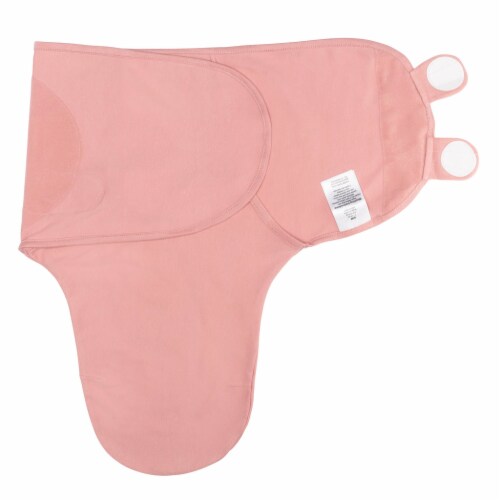 Swaddle Blanket Baby Girl Boy Easy Adjustable 3Pack Infant (Large, Blush, Mauve, Mulberry) Perspective: left