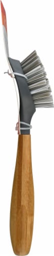 Tenacious C - Cast Iron Brush + Scraper Perspective: left