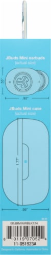JLab Audio JBuds Mini True Wireless Earbuds - Black Perspective: left