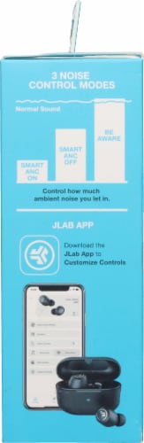 JLab® JBuds True Wireless Earbuds - Black Perspective: left