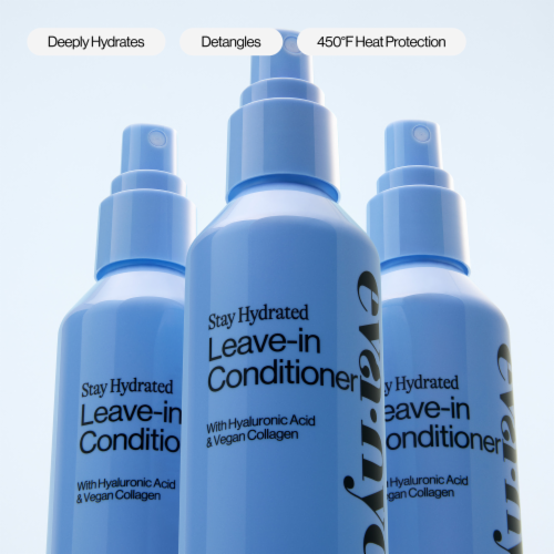 Eva NYC Stay Hydrated Leave In Conditioner Perspective: left