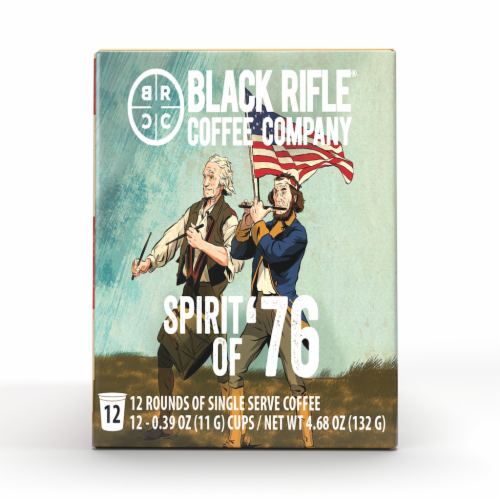 Black Rifle® Coffee Company Spirit of '76 Medium Roast Coffee Pods Perspective: left