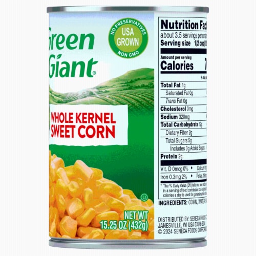 Green Giant® Whole Kernel Sweet Corn Perspective: left