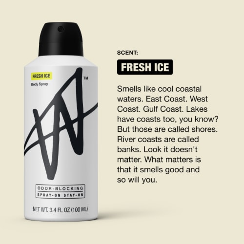 W by Jake Paul Body Spray Fresh Ice Perspective: left