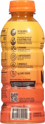 Messi™ Mas+ Orange D'or Positive Hydration Bottle Perspective: left