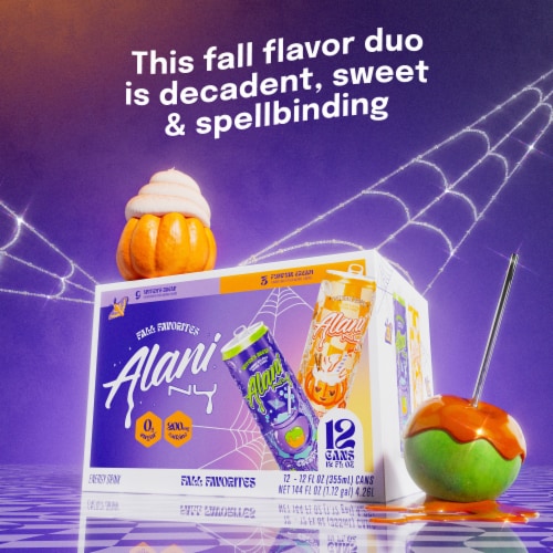 Alani Nu Fall Favorites Energy Drink Variety Pack Perspective: left