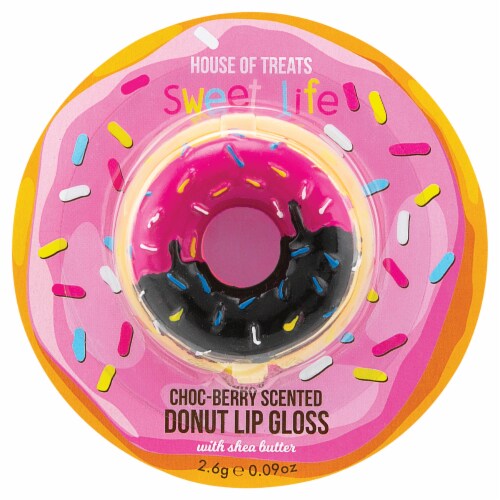 House of Treats Sweet Life Assorted Donut Lip Gloss Perspective: left