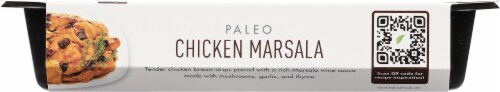 Kevin's Paleo Chicken Marsala Fully Cooked Entree Perspective: left