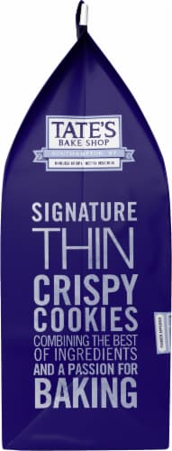 Tate's Bake Shop Limited Edition Blueberry Crisp Cookies Perspective: left