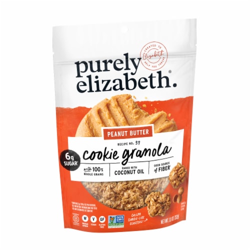 Purely Elizabeth® Peanut Butter Cookie Granola Perspective: left