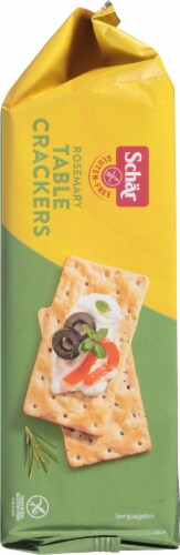 Schar Gluten Free Rosemary Table Crackers Perspective: left