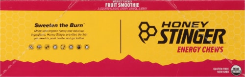 Honey Stinger Organic® Fruit Smoothie Energy Chews Perspective: left