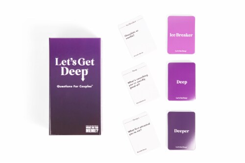 What Do You Meme Let s Get Deep Card Game 1 Ct Smith s Food And Drug